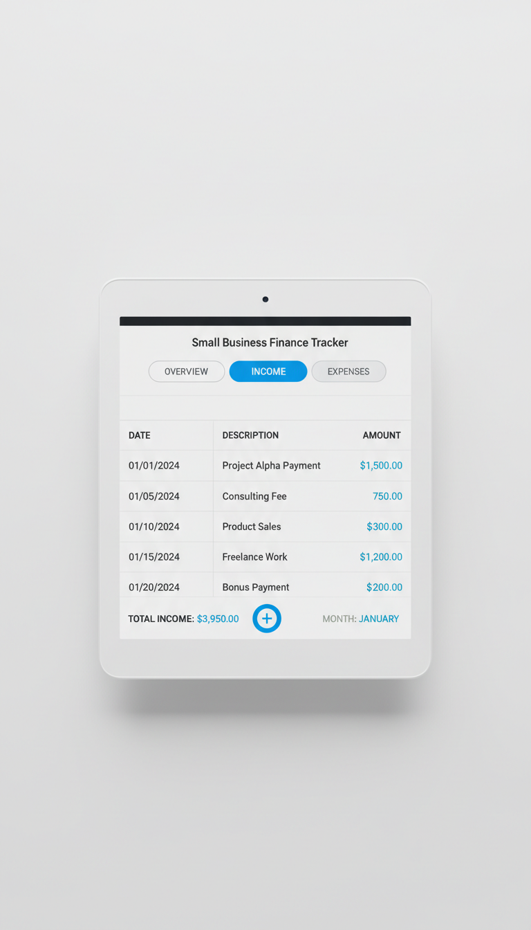 Suivi financier PME structuré