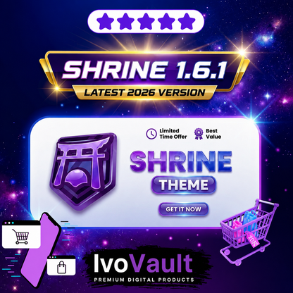 Shrine Pro 1.6.1 Shopify Theme 2026 – Top 10 Features for Sales